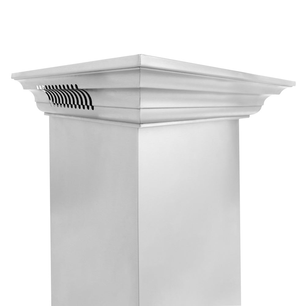 ZLINE CrownSound 48-inch range hood in stainless steel KECRN-BT-48, view 6
