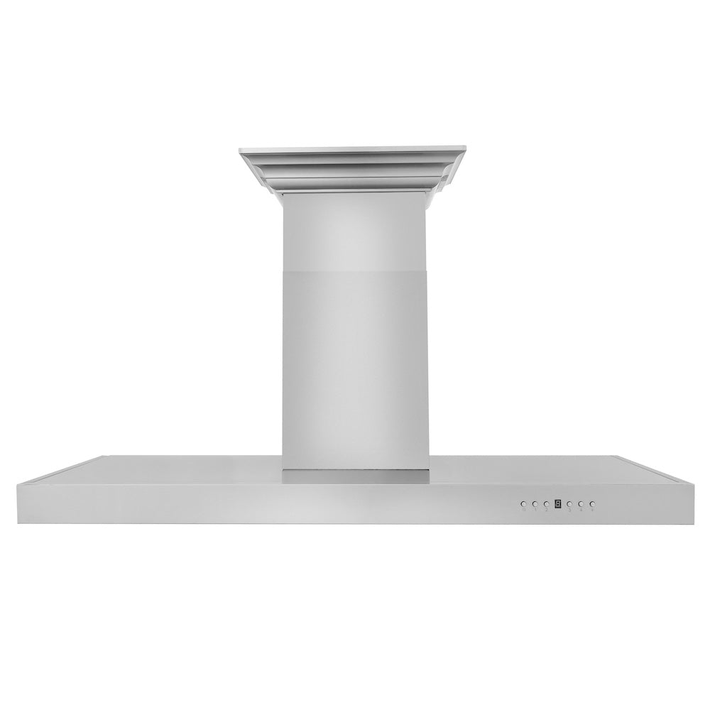 ZLINE CrownSound 48-inch range hood in stainless steel KECRN-BT-48, front view