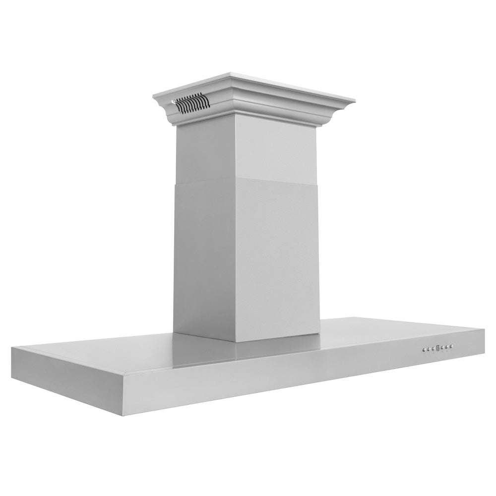 ZLINE CrownSound 48-inch range hood in stainless steel KECRN-BT-48