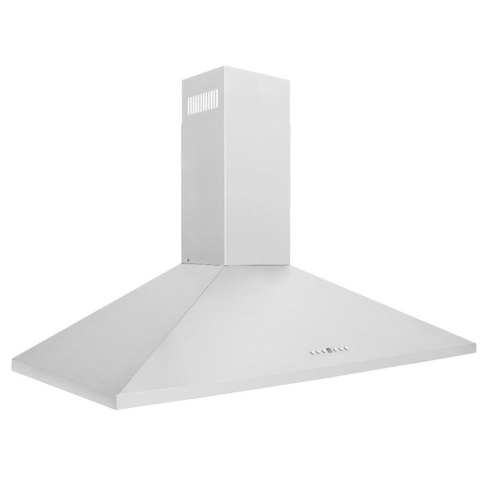 ZLINE Convertible Vent 42-inch range hood in stainless steel KL2-42, from above