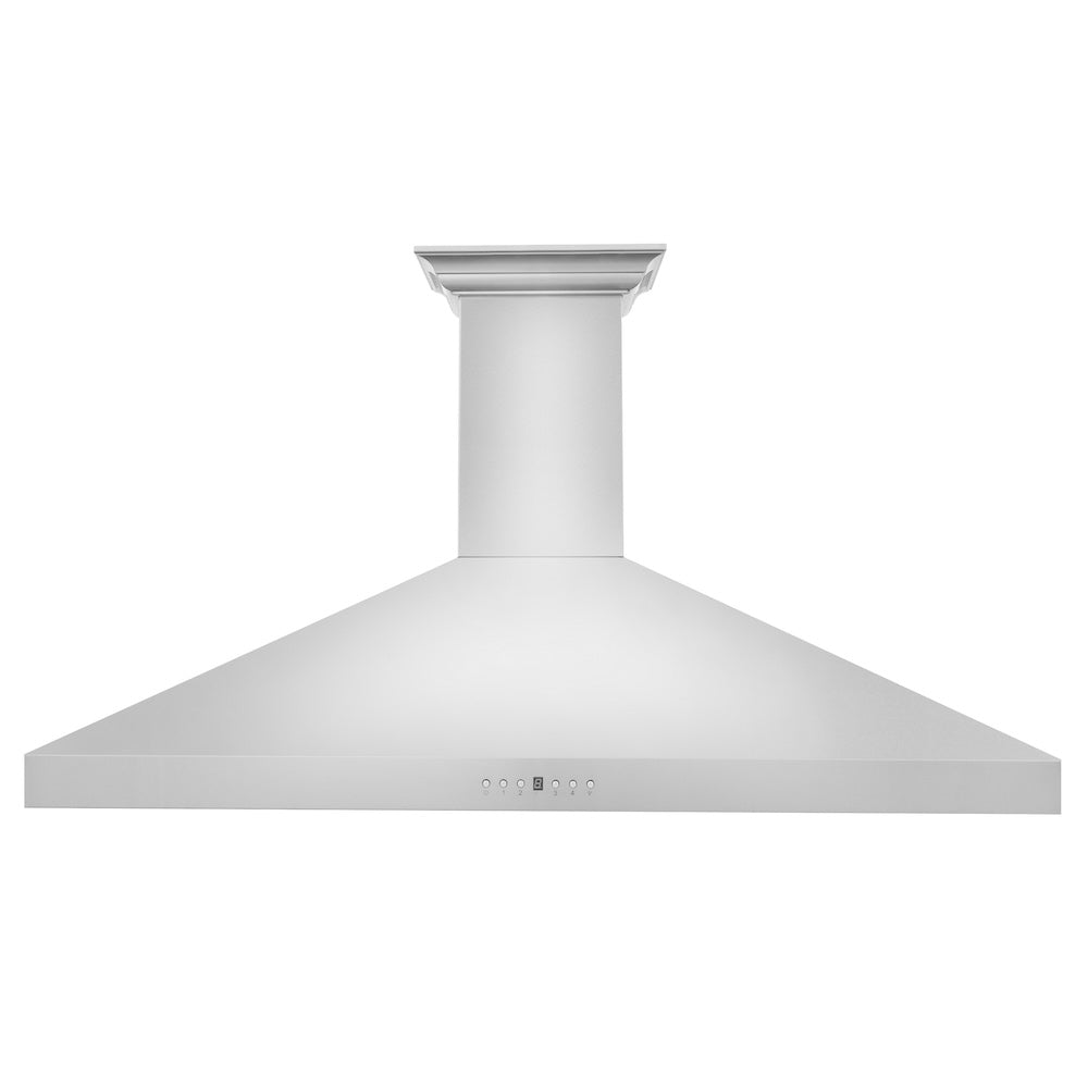 ZLINE CrownSound 48-inch range hood in stainless steel KL3CRN-BT-48, front view