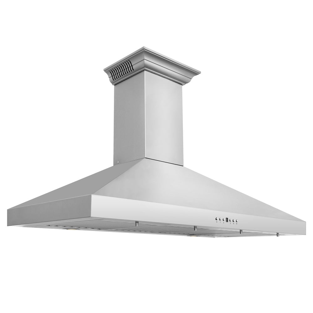 ZLINE CrownSound 48-inch range hood in stainless steel KL3CRN-BT-48, view 4