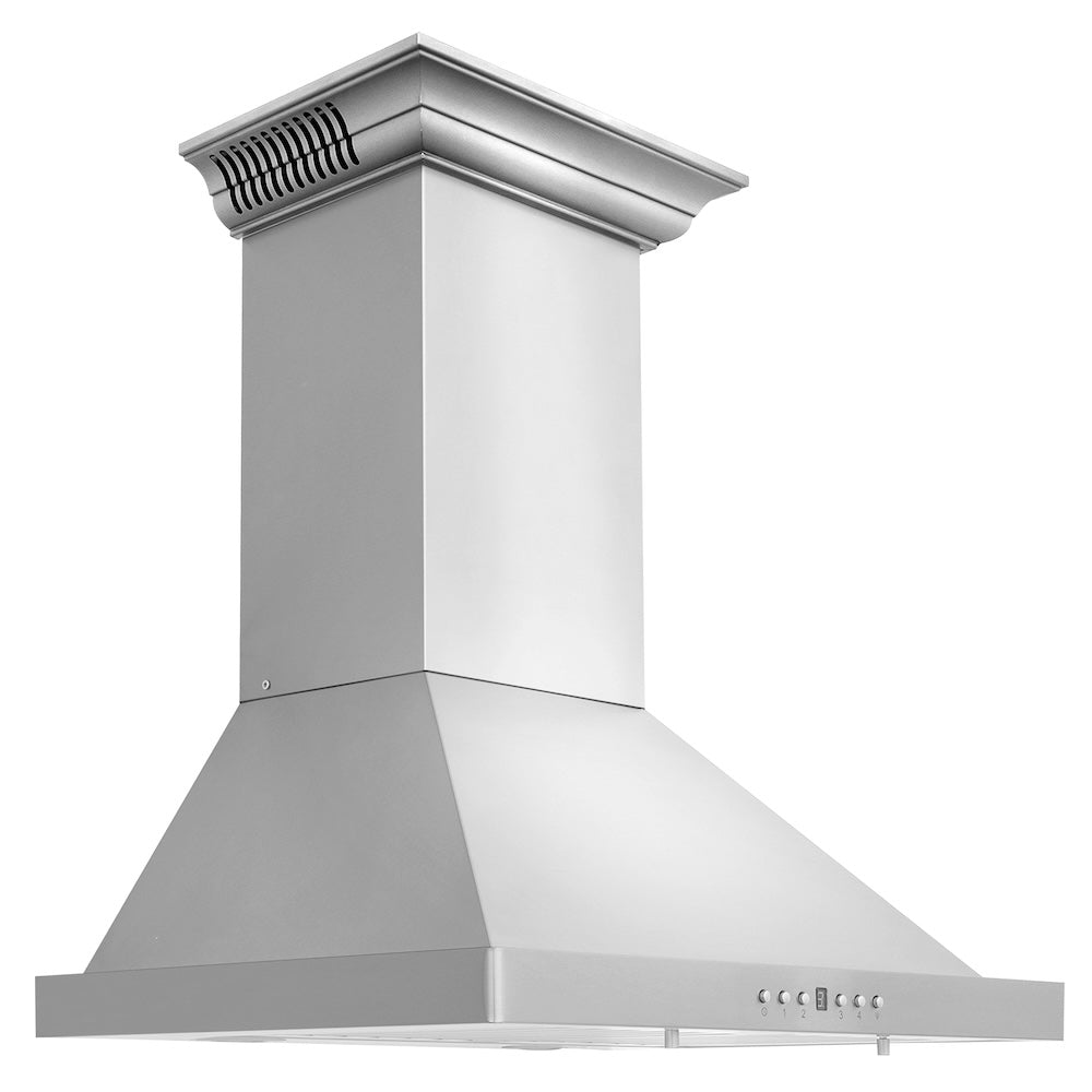 ZLINE CrownSound 24-inch range hood in stainless steel KBCRN-BT-24, view 4
