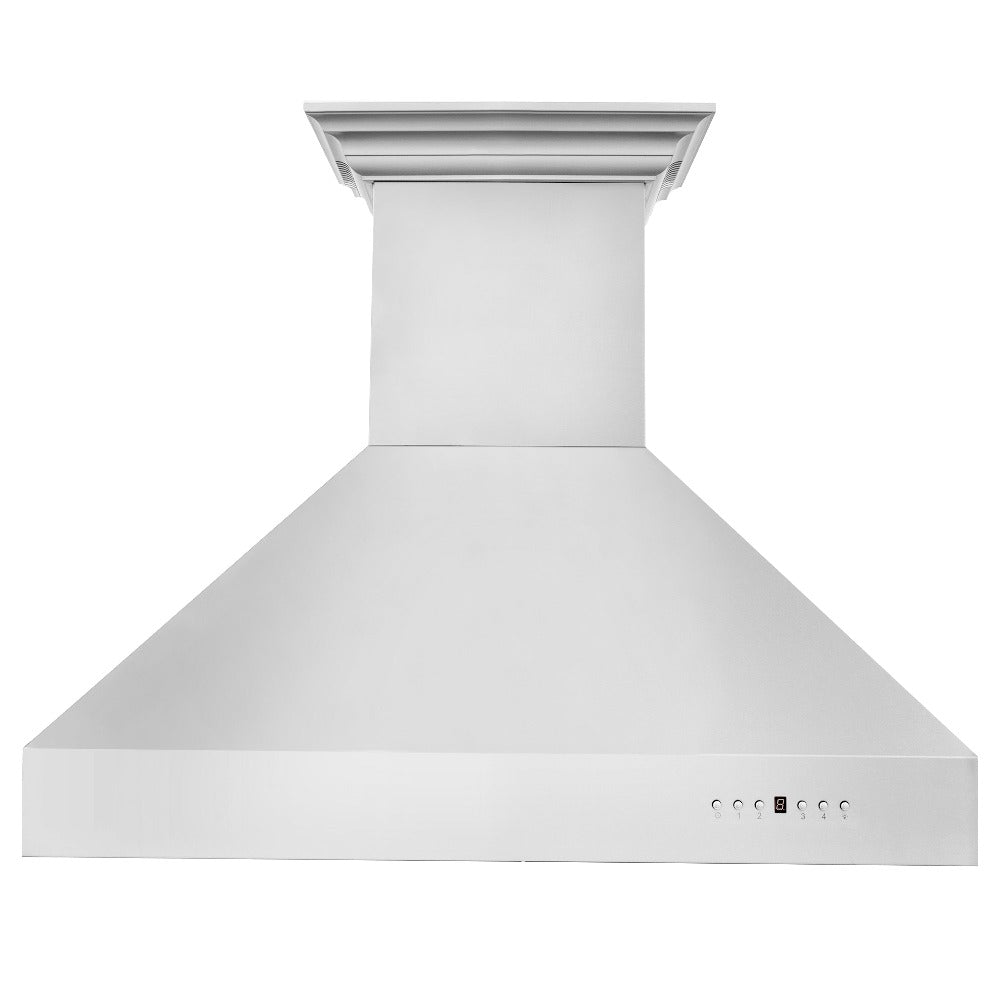 ZLINE CrownSound 30-inch range hood in stainless steel 697CRN-BT-30, front view