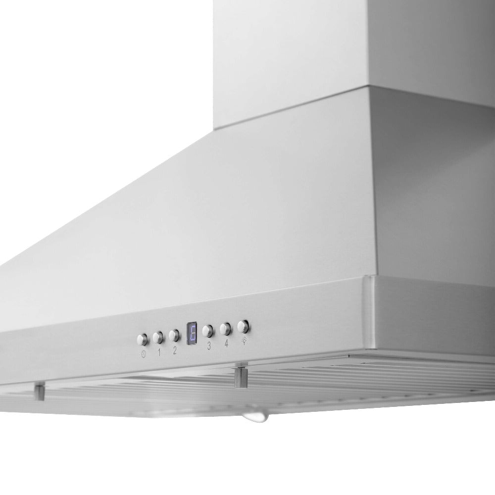ZLINE Convertible Vent 42-inch range hood in stainless steel KB-304-42, detail