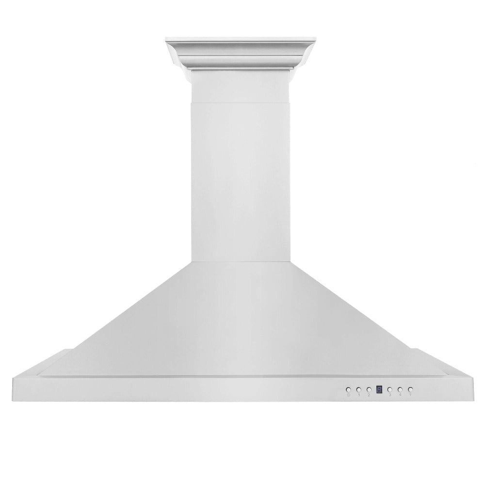 ZLINE Convertible Vent 42-inch range hood in stainless steel KBCRN-42, front view
