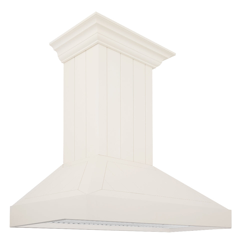 ZLINE Wooden 36-inch range hood in cottage white KPTT-36, view 5