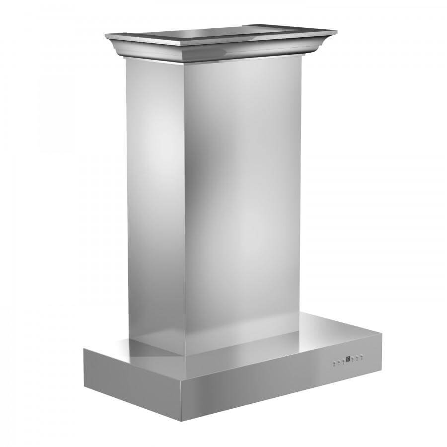 ZLINE Professional 30-inch range hood in stainless steel KECOMCRN-30, view 3