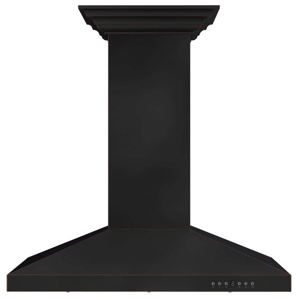 ZLINE Designer 36-inch range hood in oil-rubbed bronze 8KL3IB-36, view 4