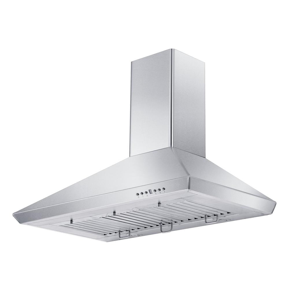ZLINE Convertible Vent 36-inch range hood in stainless steel KF-36, view 6