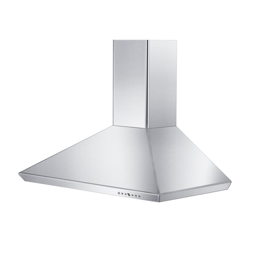 ZLINE Convertible Vent 36-inch range hood in stainless steel KF-36, view 4