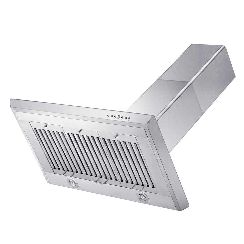 ZLINE Convertible Vent 36-inch range hood in stainless steel KF-36, view 7
