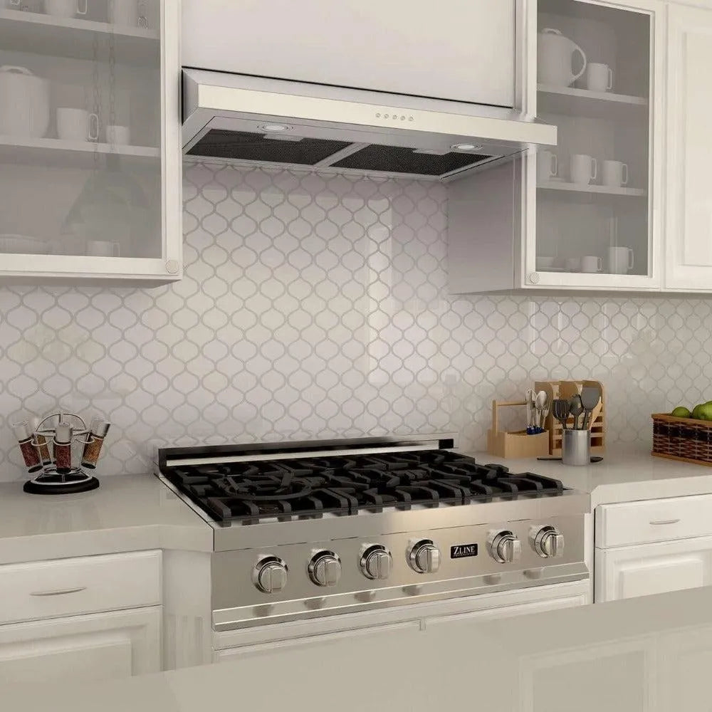 ZLINE 30-inch range hood in stainless steel 615-30, view 2