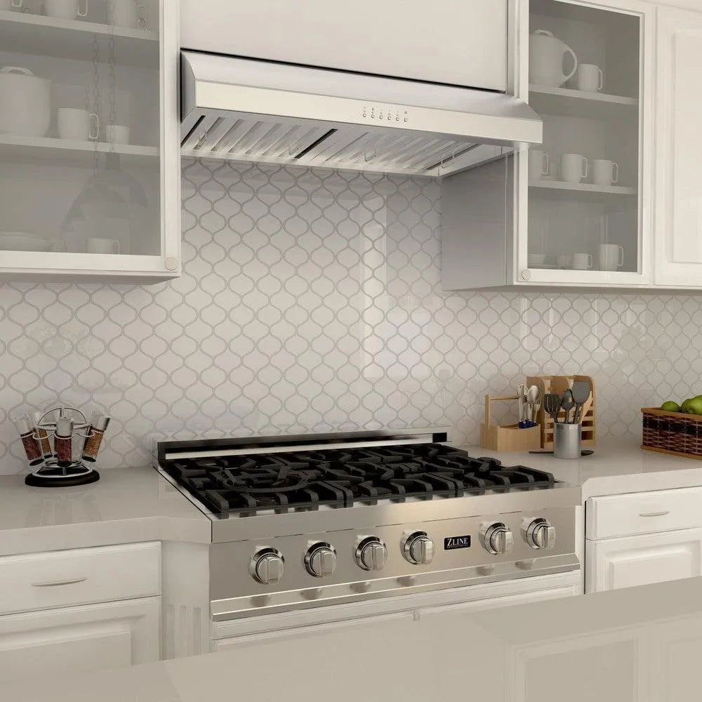 ZLINE 30-inch range hood in stainless steel 627-30, view 7