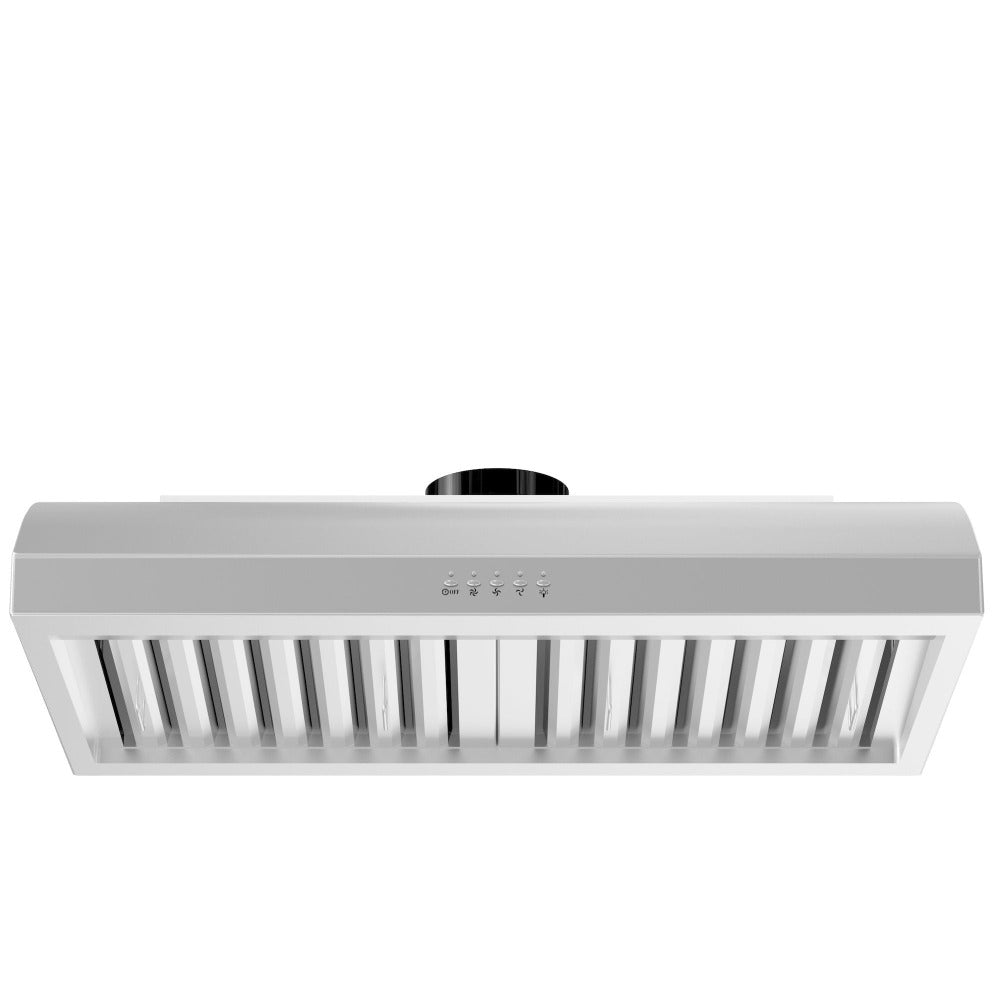 ZLINE 30-inch range hood in stainless steel 627-30, view 6