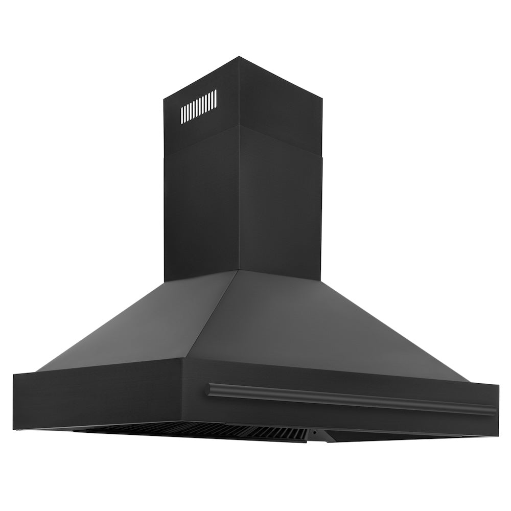 ZLINE 48-inch range hood in black stainless steel BS655-48-BS