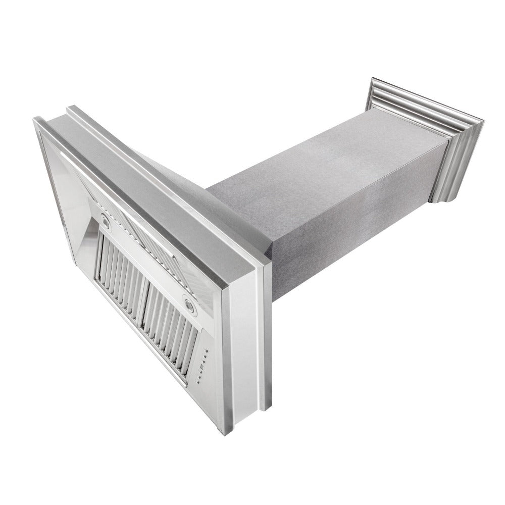 ZLINE Designer 36-inch range hood in satin stainless steel 8656S-36, view 5
