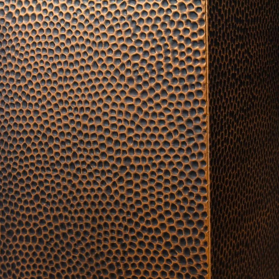 ZLINE Designer 36-inch range hood in hand-hammered copper 8KBH-36, view 6