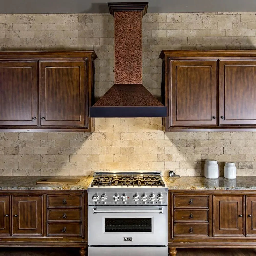 ZLINE Designer 30-inch range hood in oil-rubbed bronze 655-HBXXX-30, view 2