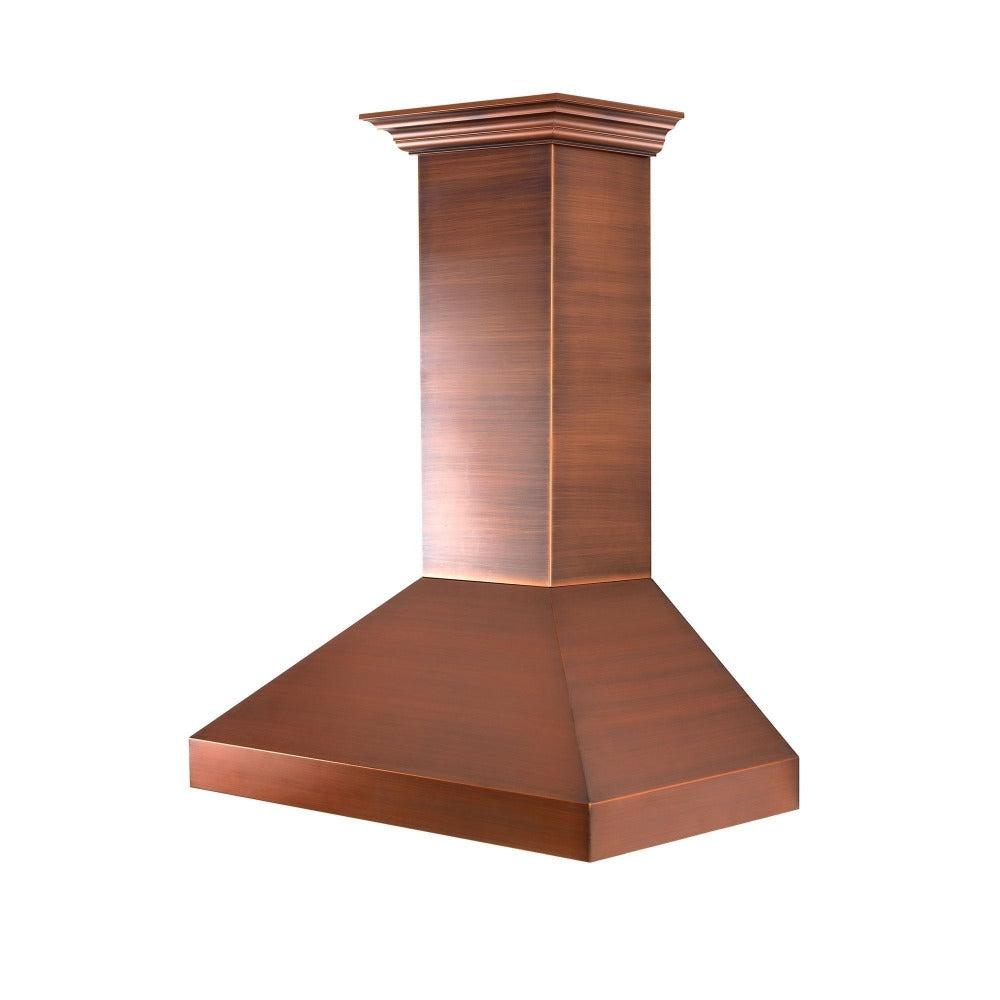 ZLINE Designer 36-inch range hood in copper 8667C-36, view 6