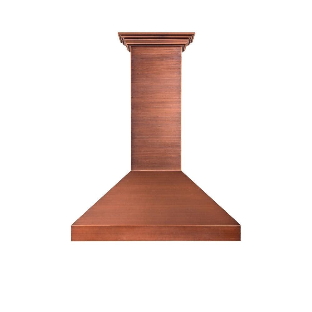 ZLINE Designer 30-inch range hood in copper 8667C-30, view 4