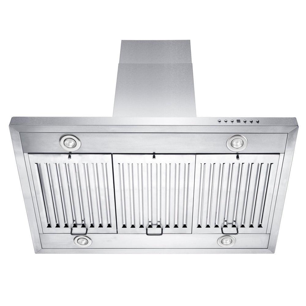 ZLINE Remote Blower 42-inch range hood in stainless steel GL2I-RS-42-400, view 3