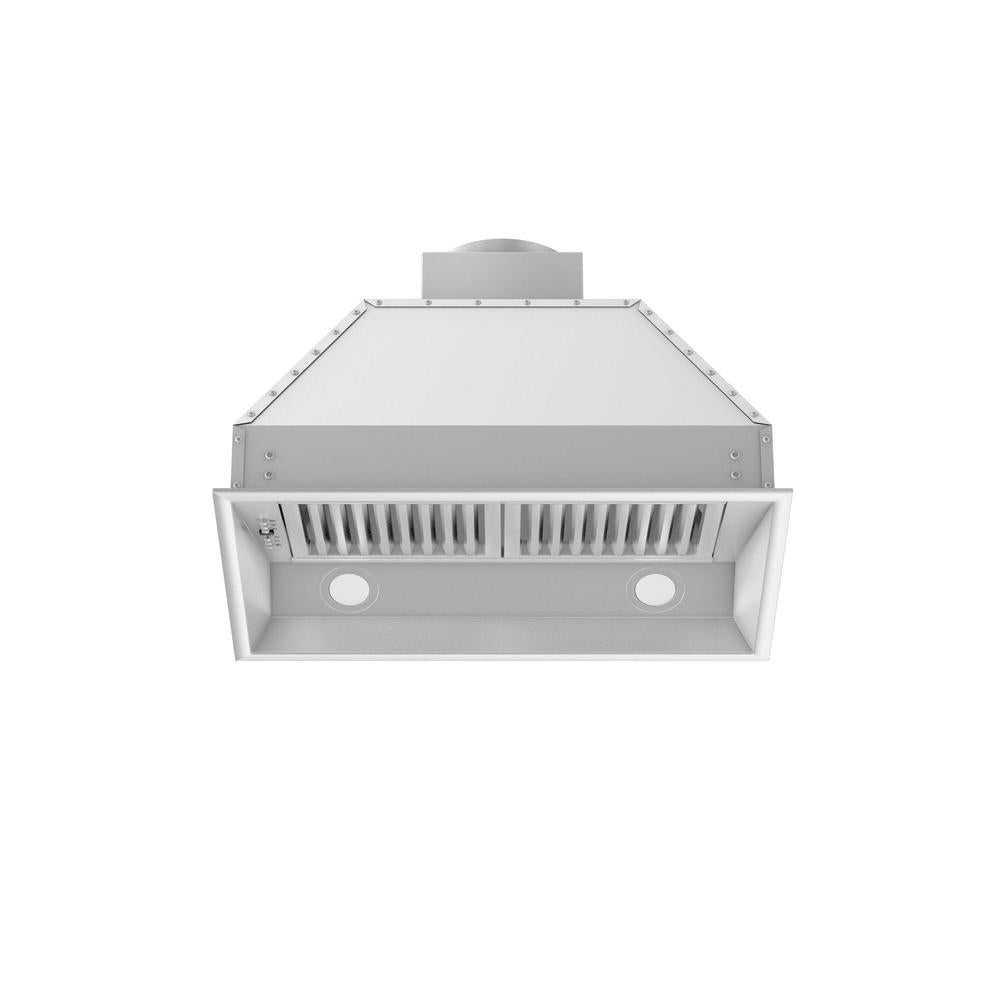 ZLINE Remote Blower 34-inch range hood in stainless steel 698-RD-34, view 2