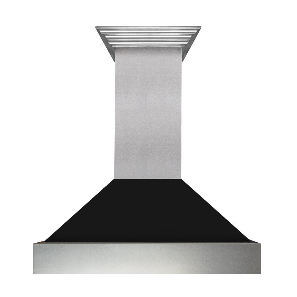 ZLINE 30-inch range hood in satin stainless steel 8654BLM-30, view 3