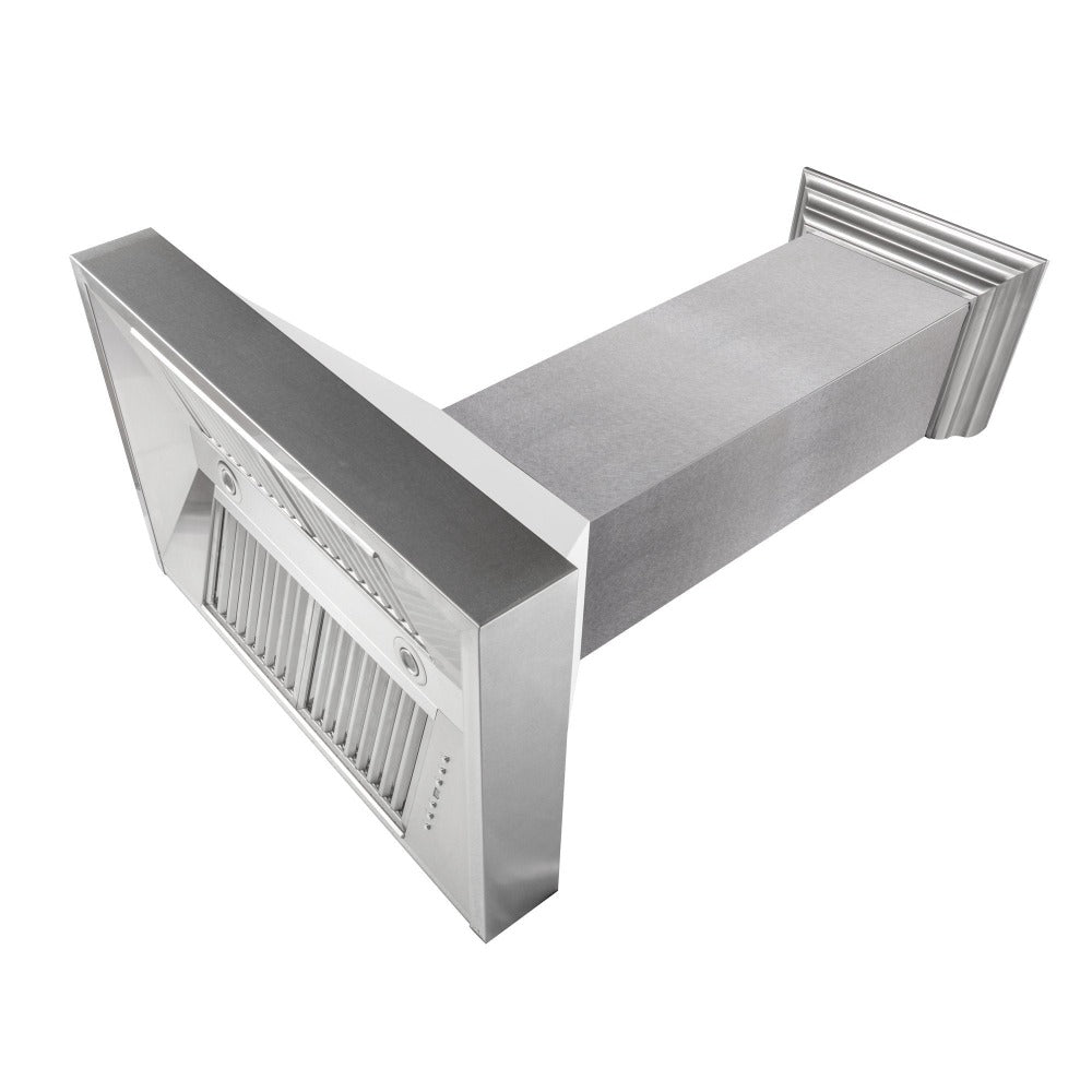 ZLINE 48-inch range hood in satin stainless steel 8654WM-48, view 5