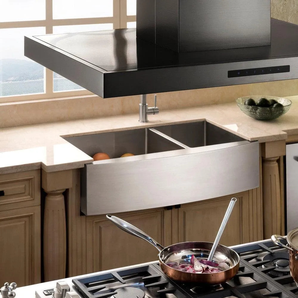 ZLINE 30-inch range hood in black stainless steel BSKE2IN-30, view 7