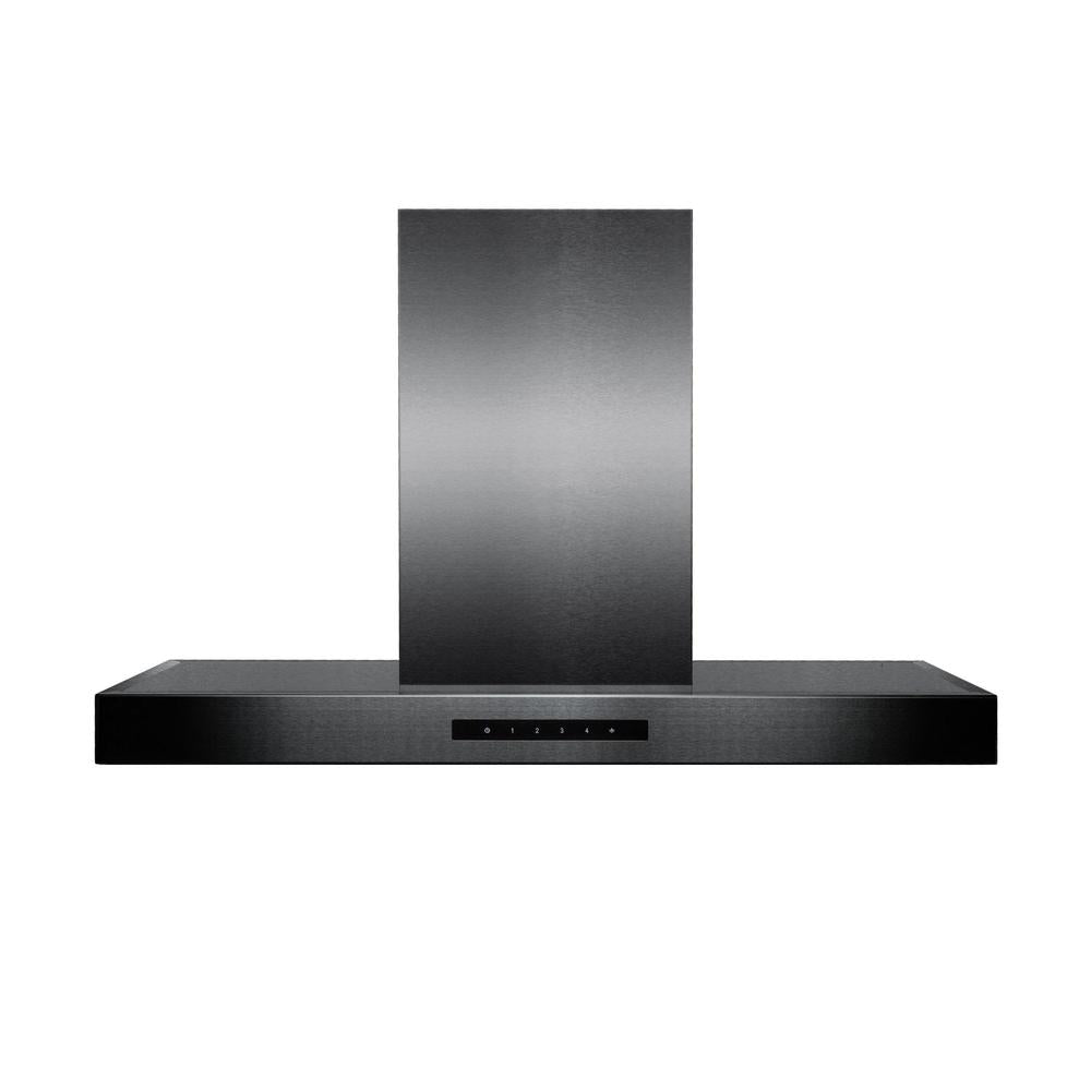 ZLINE 36-inch range hood in black stainless steel BSKE2IN-36, view 4
