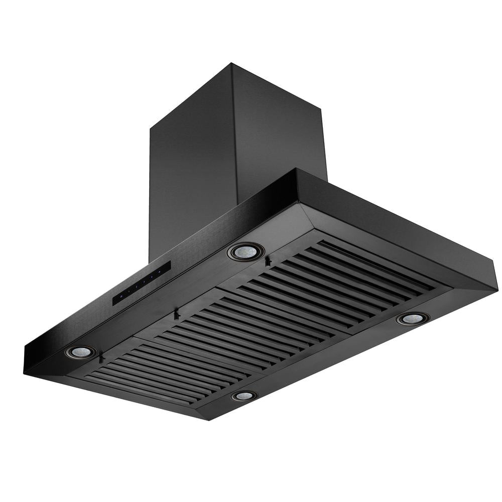 ZLINE 30-inch range hood in black stainless steel BSKE2IN-30, view 5