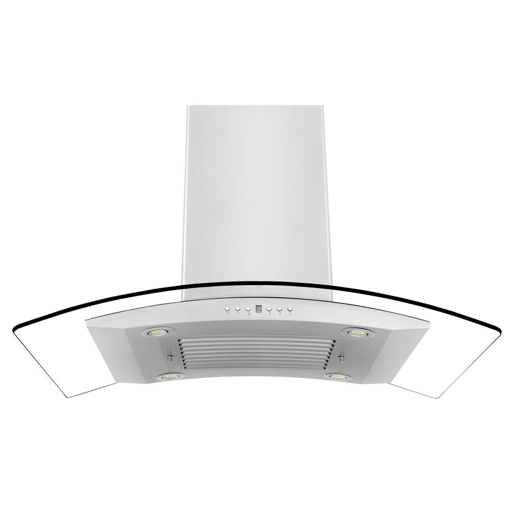 ZLINE Convertible Vent 30-inch range hood in stainless steel GL14I-30, view 3