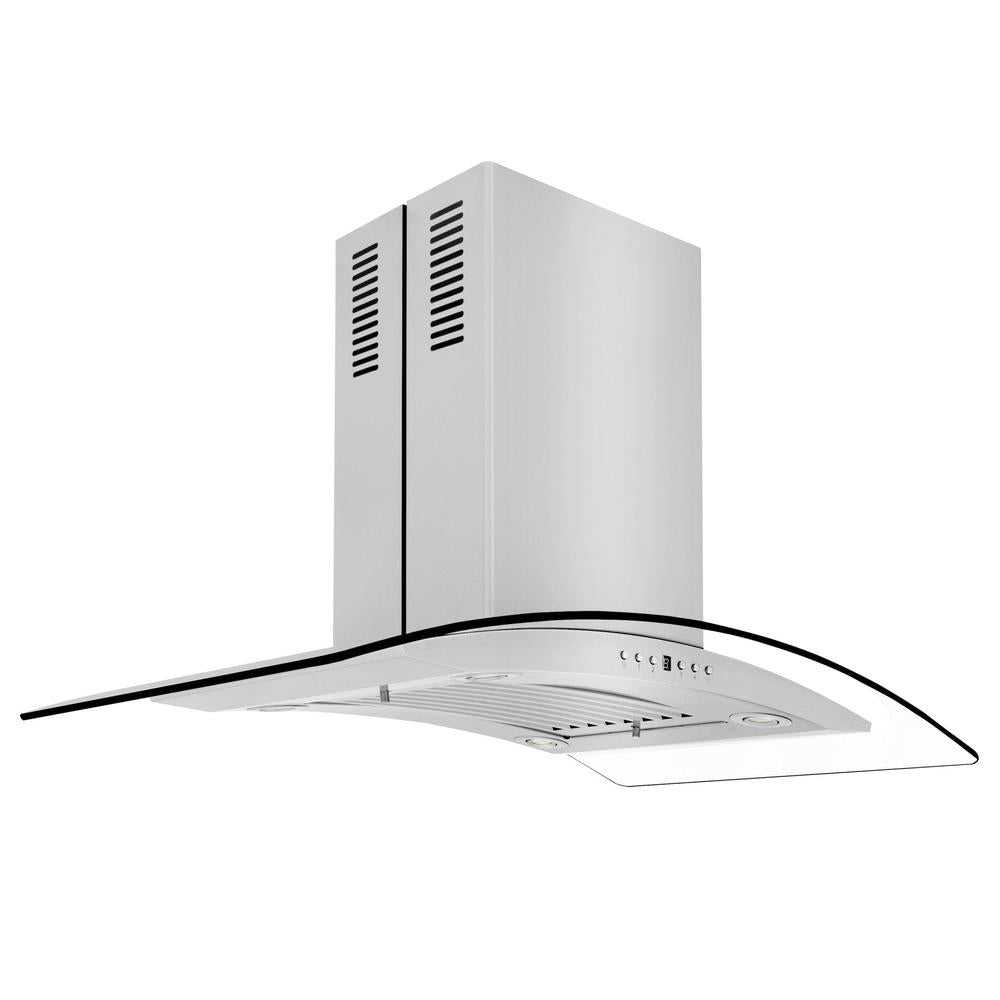 ZLINE Convertible Vent 36-inch range hood in stainless steel GL14I-36, view 4