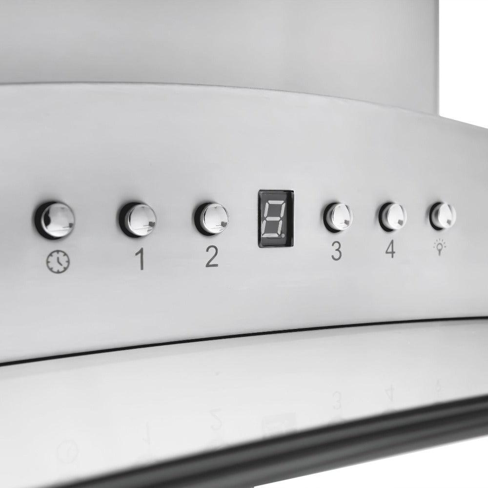 ZLINE Convertible Vent 30-inch range hood in stainless steel GL9I-30, view 6