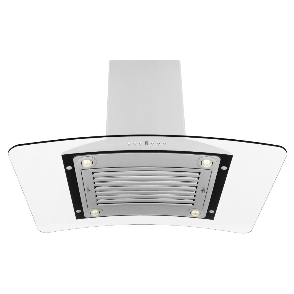 ZLINE Convertible Vent 30-inch range hood in stainless steel GL9I-30, view 4