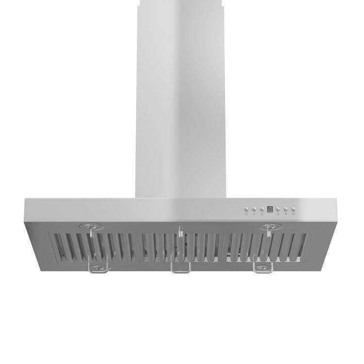 ZLINE Convertible Vent 36-inch range hood in stainless steel KE2I-36, view 4