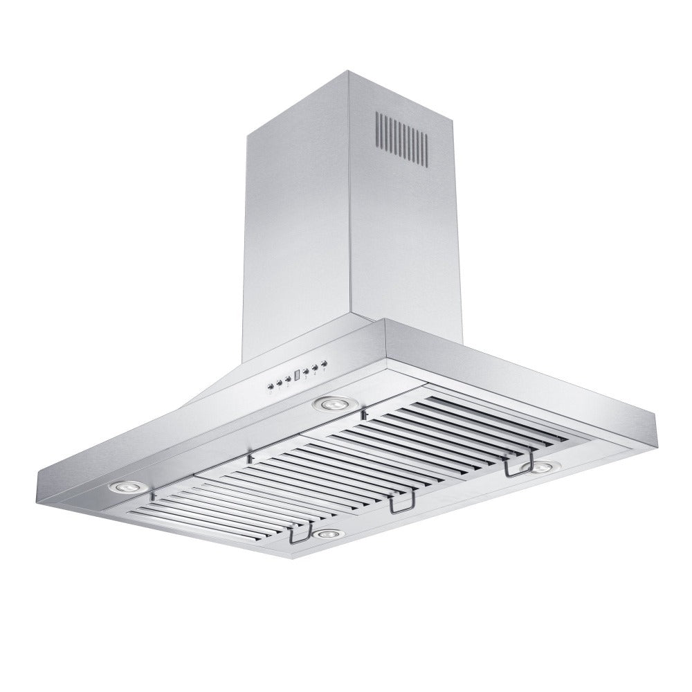 ZLINE Convertible Vent 42-inch range hood in stainless steel GL2I-42, view 2
