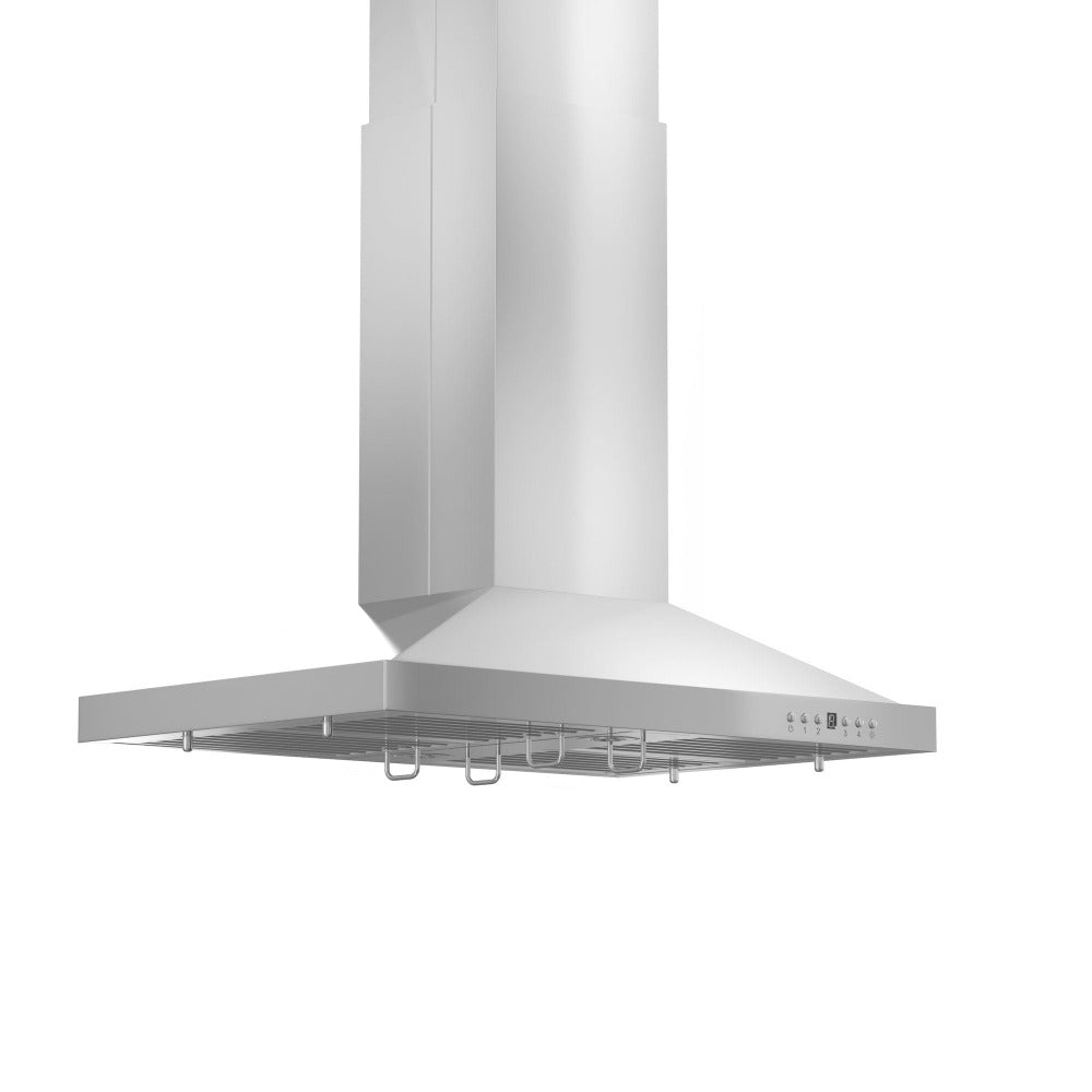ZLINE Convertible Vent 42-inch range hood in stainless steel GL2I-42, view 3