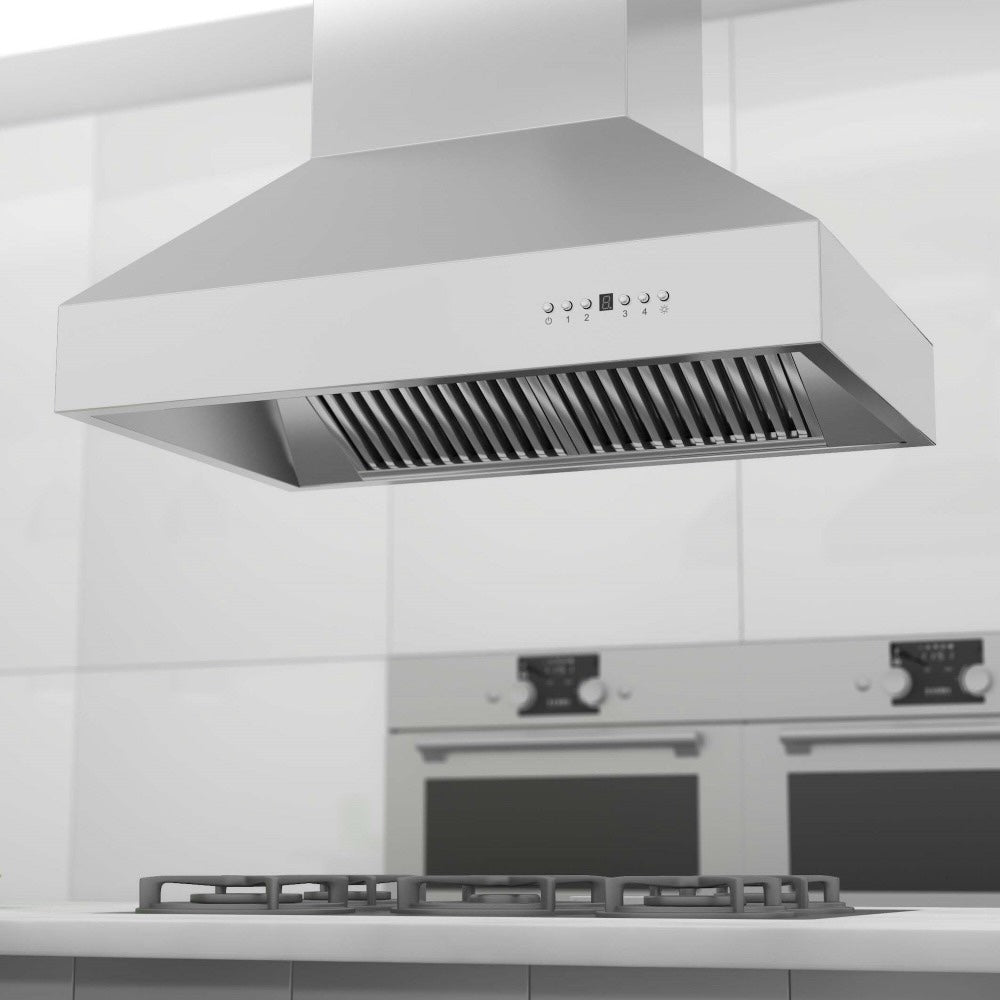 ZLINE Outdoor 48-inch range hood in stainless steel 697I-304-48, view 6