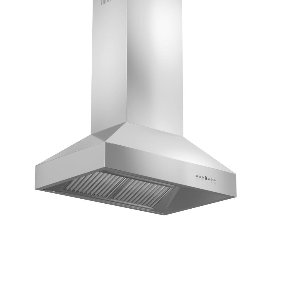 ZLINE Outdoor 48-inch range hood in stainless steel 697I-304-48, view 4