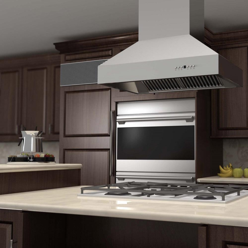 ZLINE Outdoor 48-inch range hood in stainless steel 697I-304-48, view 7