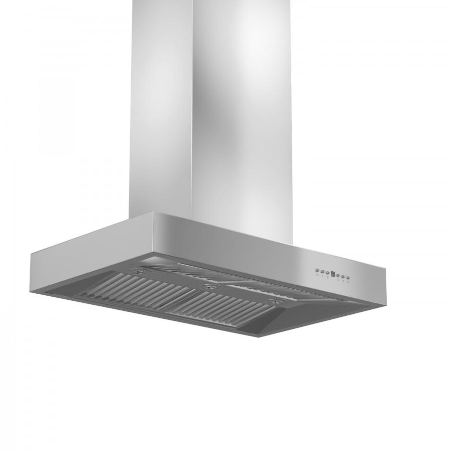 ZLINE Outdoor 36-inch range hood in stainless steel KECOMI-304-36, view 4