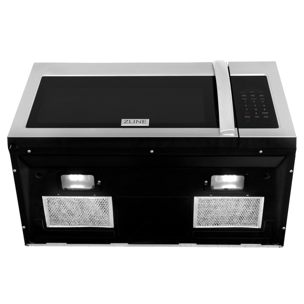 ZLINE 30-inch microwave in stainless steel MWO-OTR-30, view 5