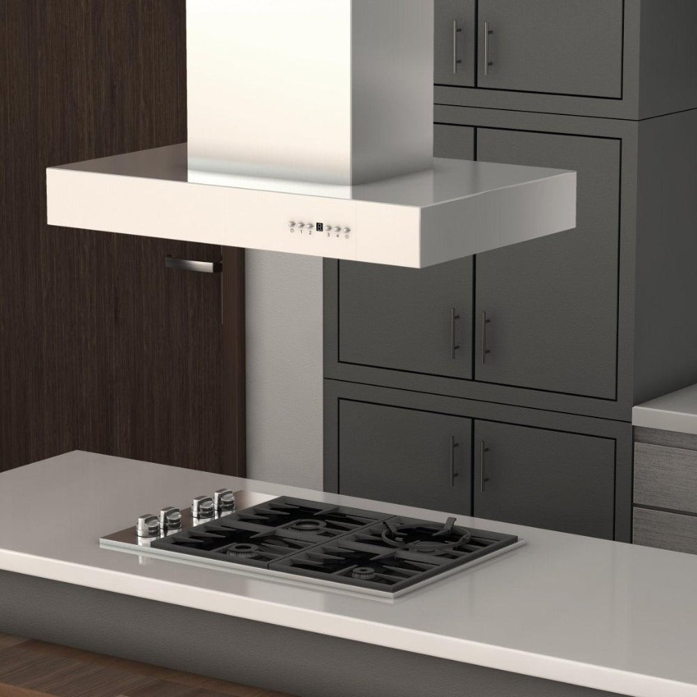 ZLINE Professional 60-inch range hood in stainless steel KECOMI-60, view 4