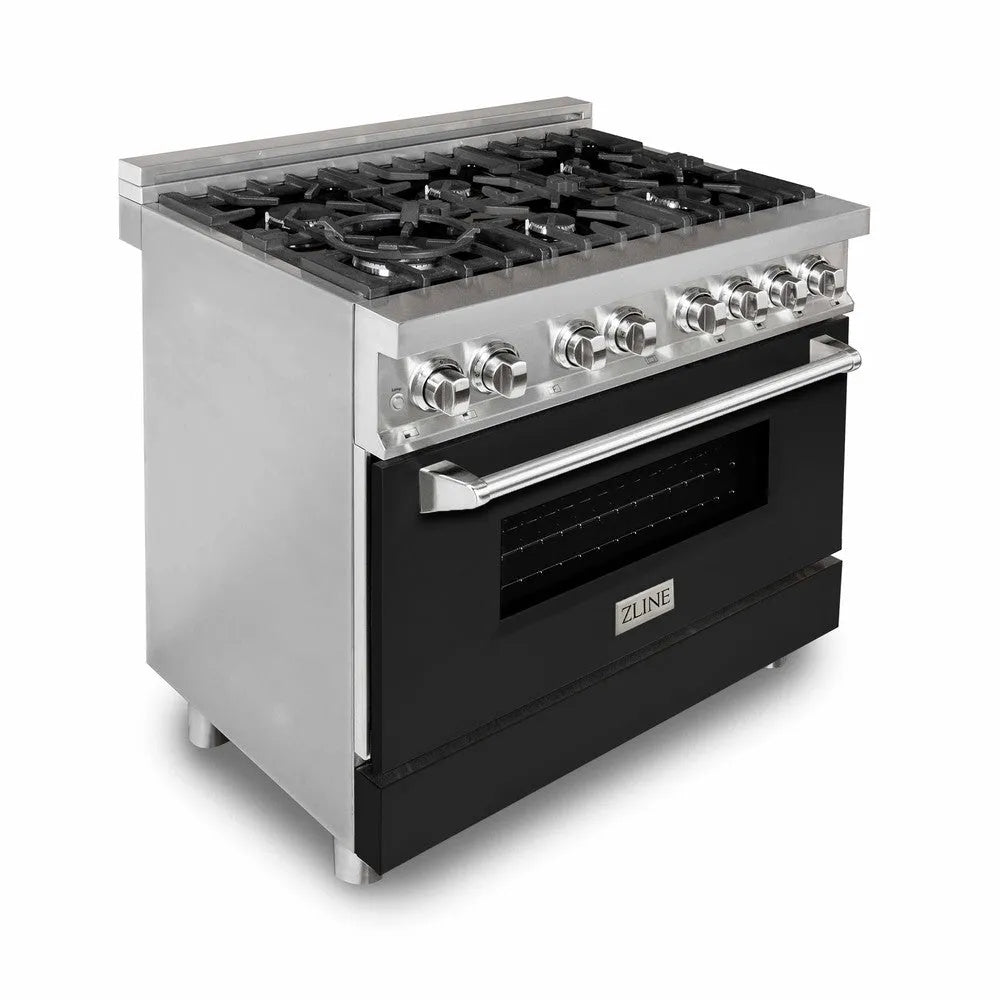 ZLINE Legacy 36-inch dual fuel range (RA-BLM-36)