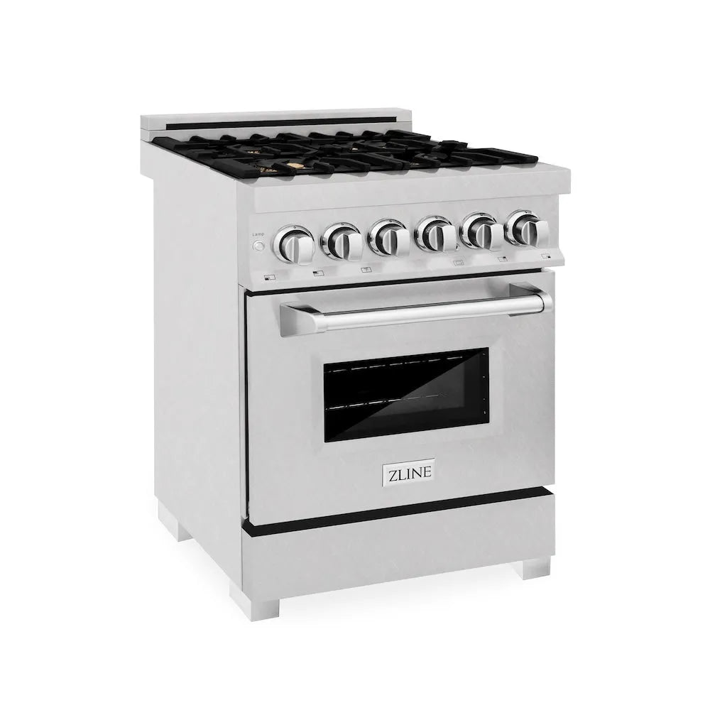 ZLINE Legacy 24-inch range in satin stainless steel RAS-SN-BR-24