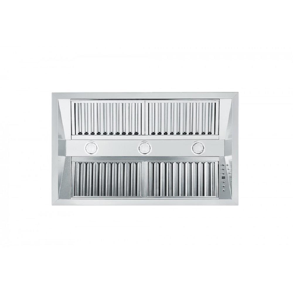 ZLINE 34-inch range hood in stainless steel 721I-34, view 4