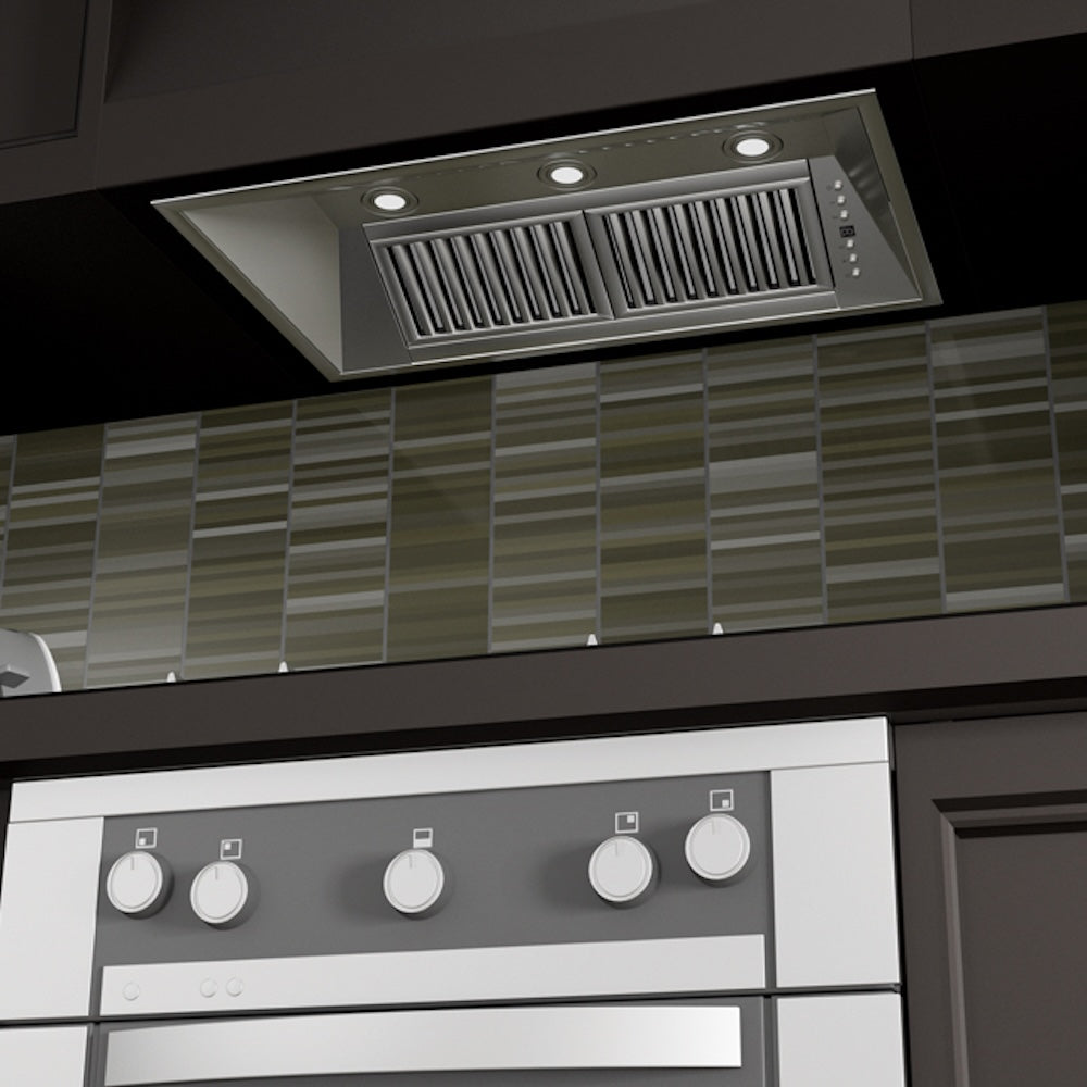 ZLINE 34-inch range hood in stainless steel 721-34, view 7