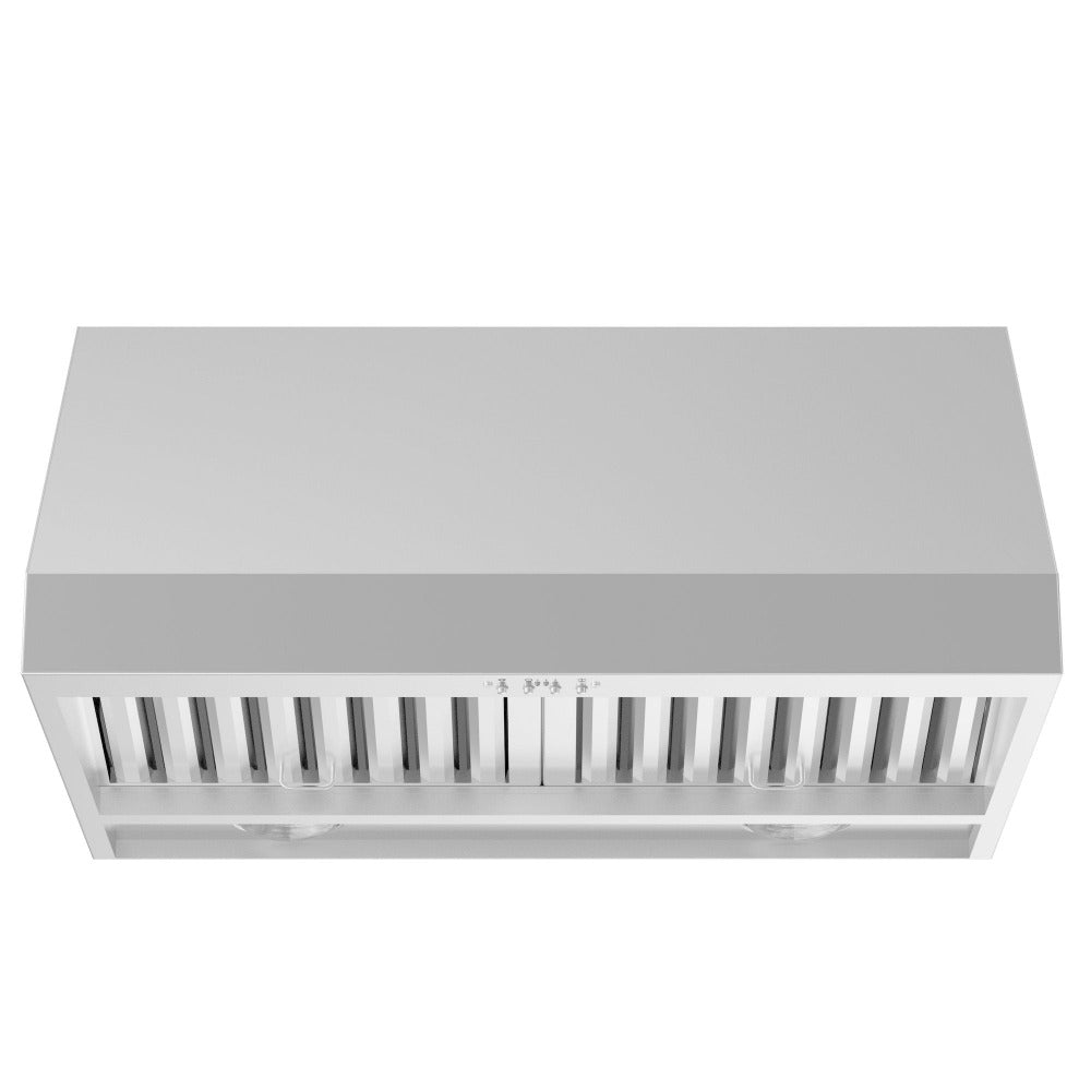 ZLINE Convertible Vent 48-inch range hood in stainless steel 523-48, view 3